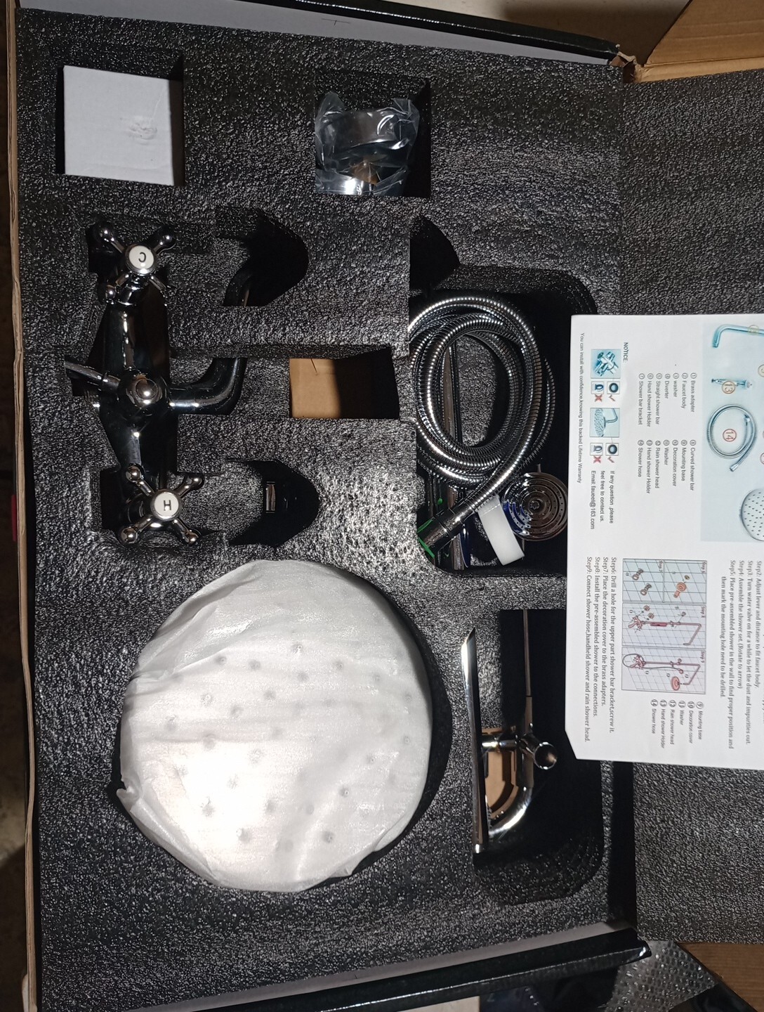 Elegant Dual Tub And Shower Head New Inbox
