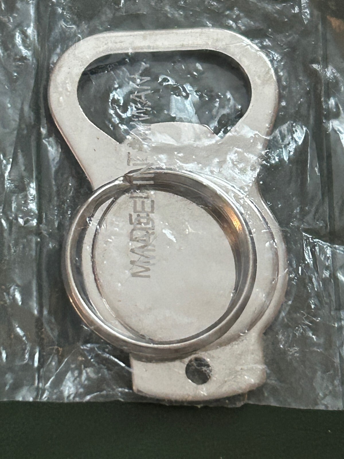 Blue Moon Bottle Opener Keychain Sealed, Never Used 2.5" length
