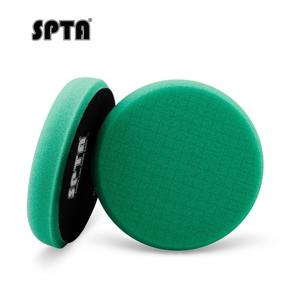 SPTA 1Pc 3/5/6/7 Inch T120 Green Heavy Cut Foam Polishing Pad For DA/RO Polisher