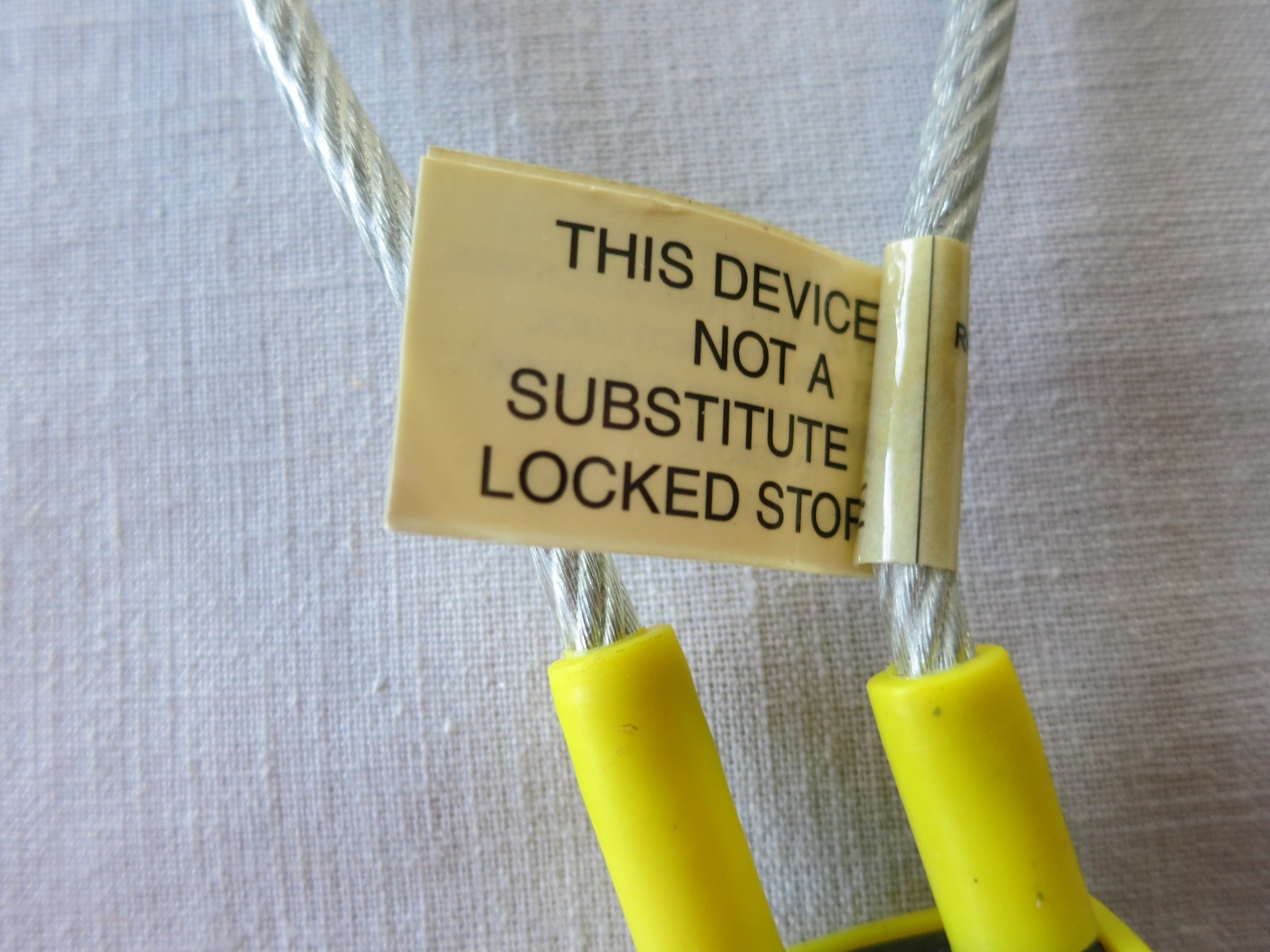 Project HomeSafe Gun Lock With Cable Padlock and Two (2) Keys, New