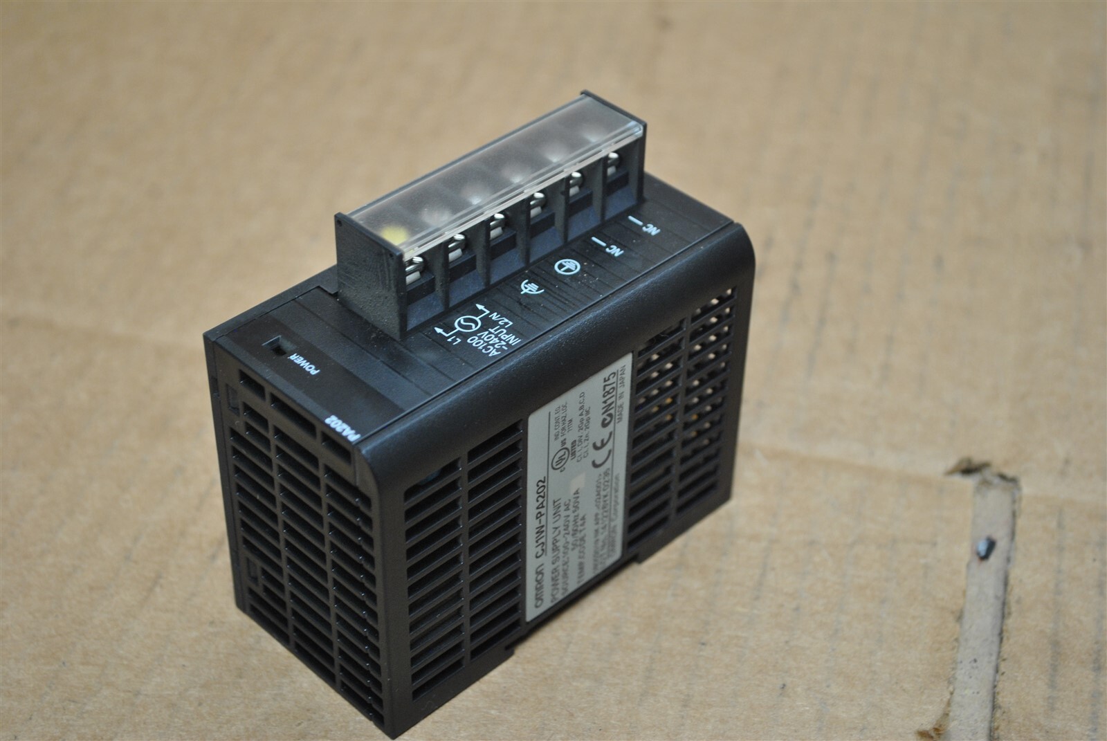 Omron Power Supply Unit Part No. CJ1W-PA202