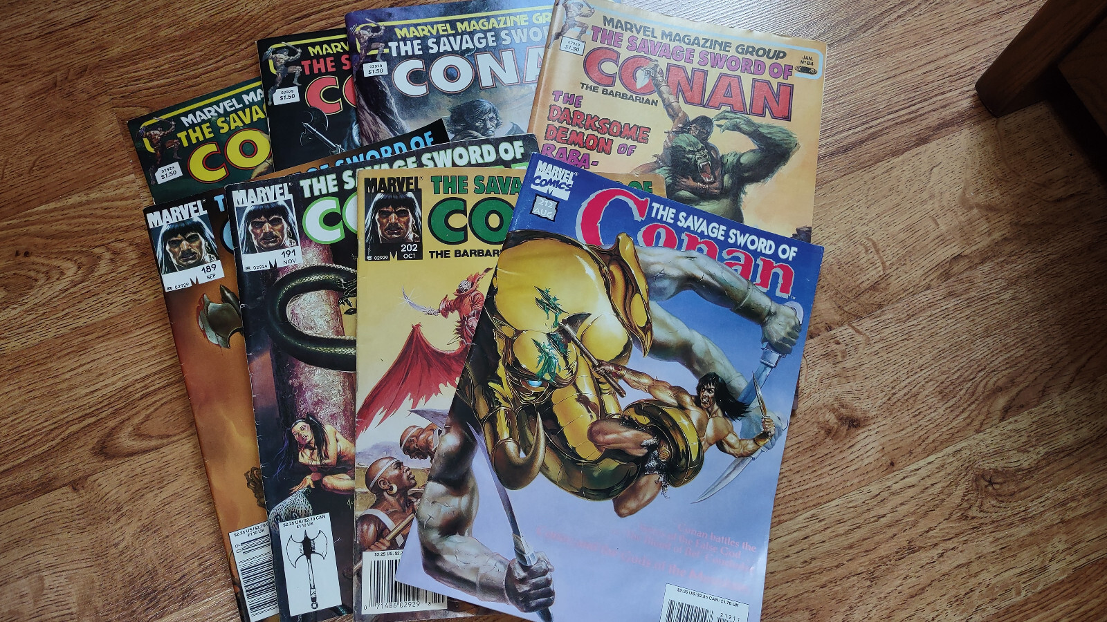 Savage Sword of Conan (#132 up, 1987 to end)-Make Your Own Lot, Volume Discount
