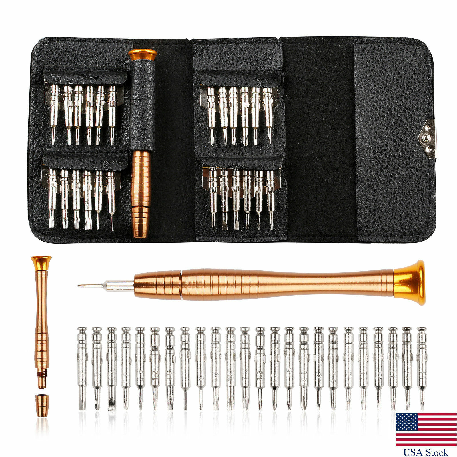 25 in 1 Magnetic Screwdriver Set Precision Repair Tool Kits for PC Watch Camera