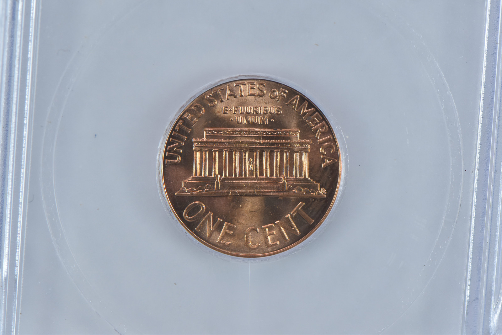 1960 Lincoln Memorial Cent Small Date MS66 RD ICG