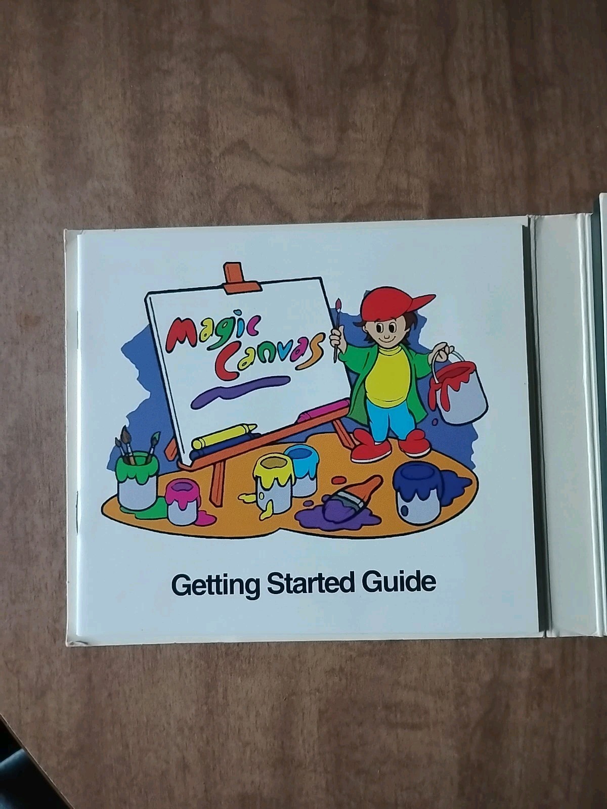 IBM Magic Canvas Paint Program- Windows Software Rare Vintage 2 Disks