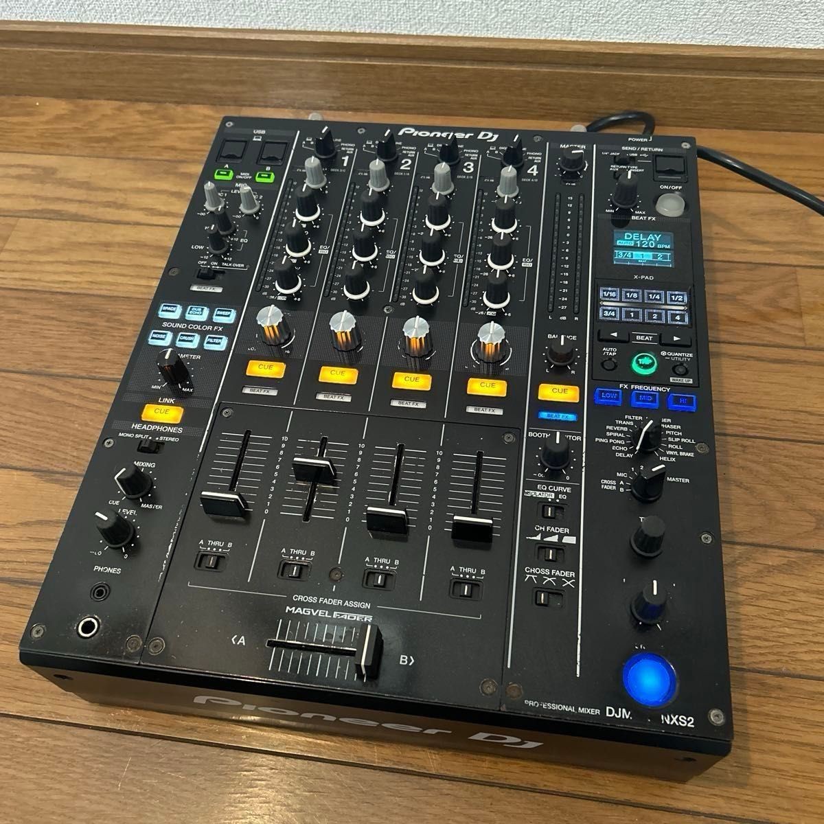 Pioneer DJM-900NXS2 4-Channel DJ Mixer Tested Working Japan