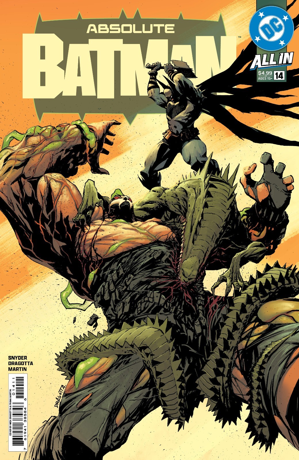 Absolute Batman #14 Cover A Nick Dragotta First Printing