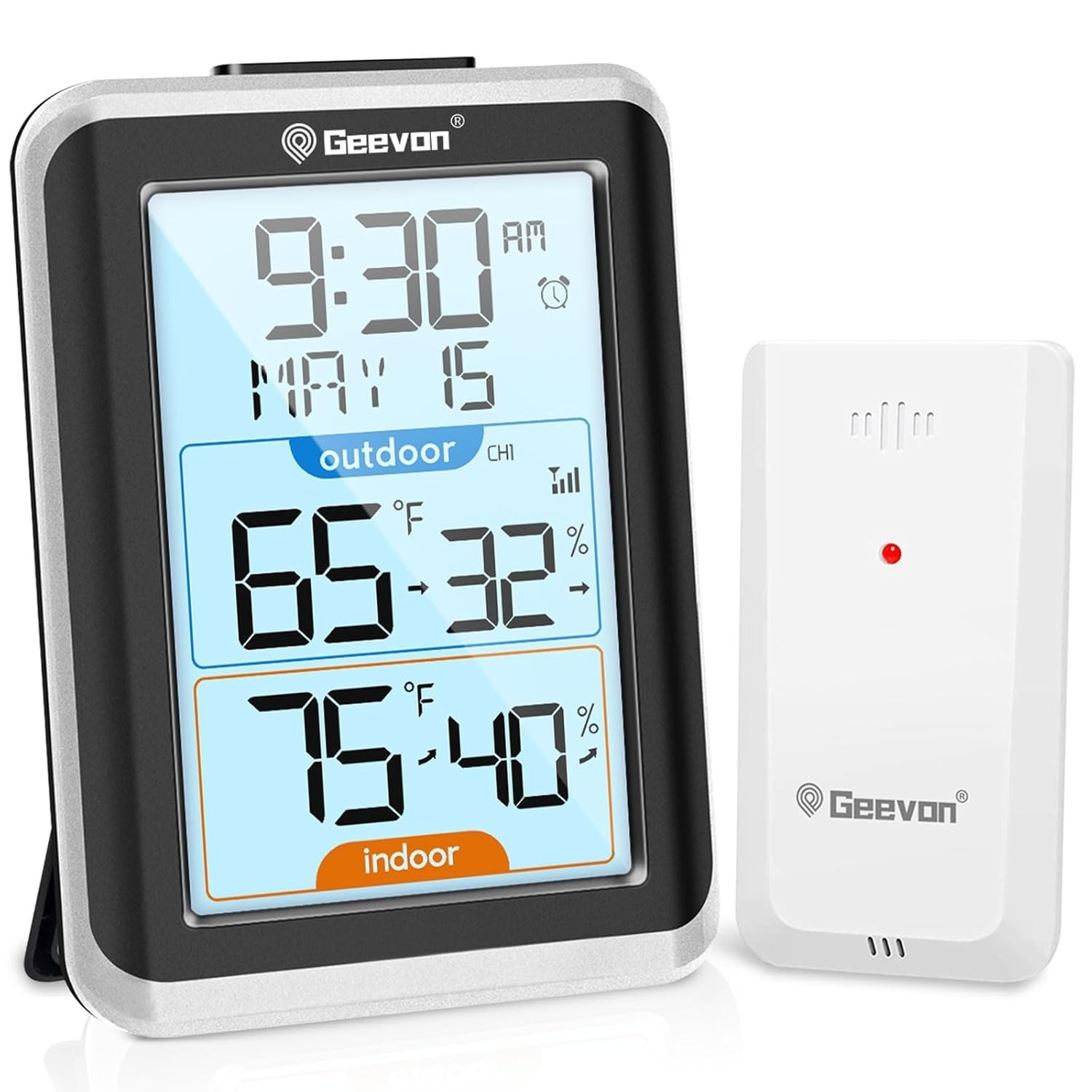Multi-Function Wireless Thermometer with Backlight & Max/Min Tracking Features