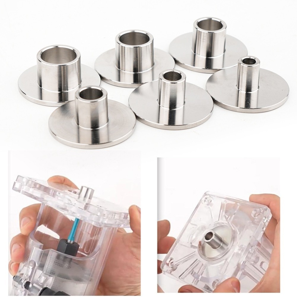 For wood Router Bushing Guide Sleeve 820mm with 6 Size Options for Trimmers