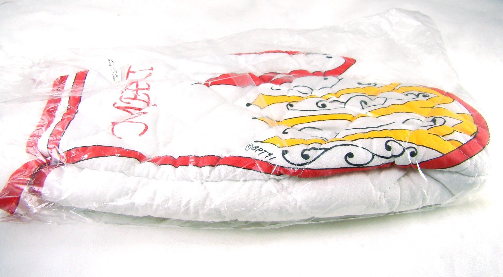 BPT91 Red Meat Fleishig Kosher Oven Mitt NEW NWOB