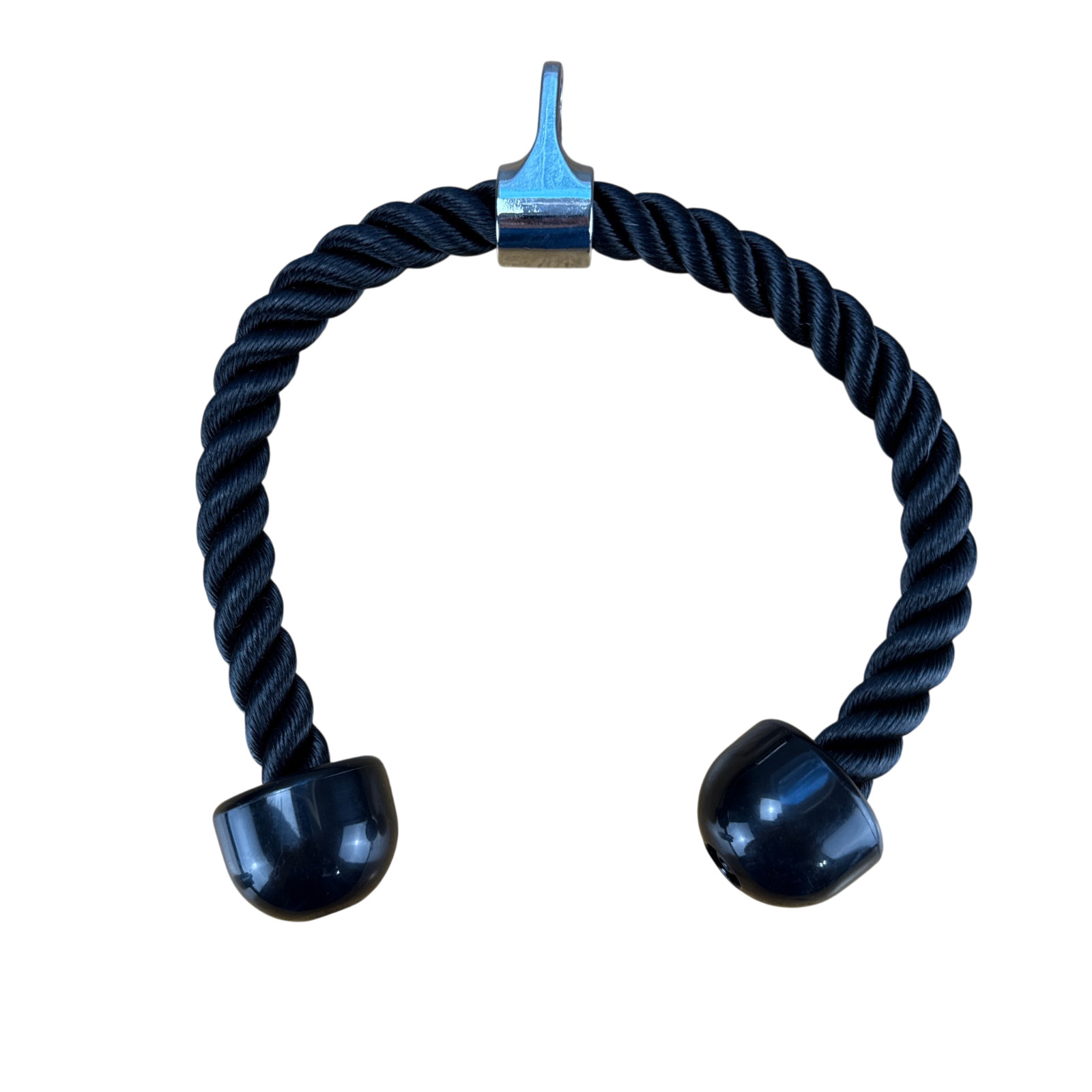 Triceps Rope Cable Attachment Heavy Duty Nylon Pushdown Face Pull Gym Equipment