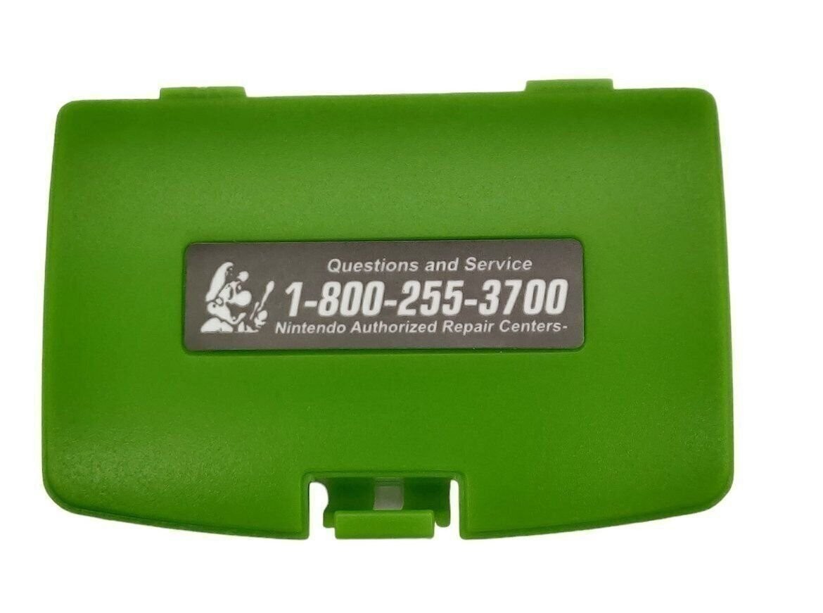 Kiwi Green Battery Cover Game Boy Color for Nintendo GBC Replacement Door New
