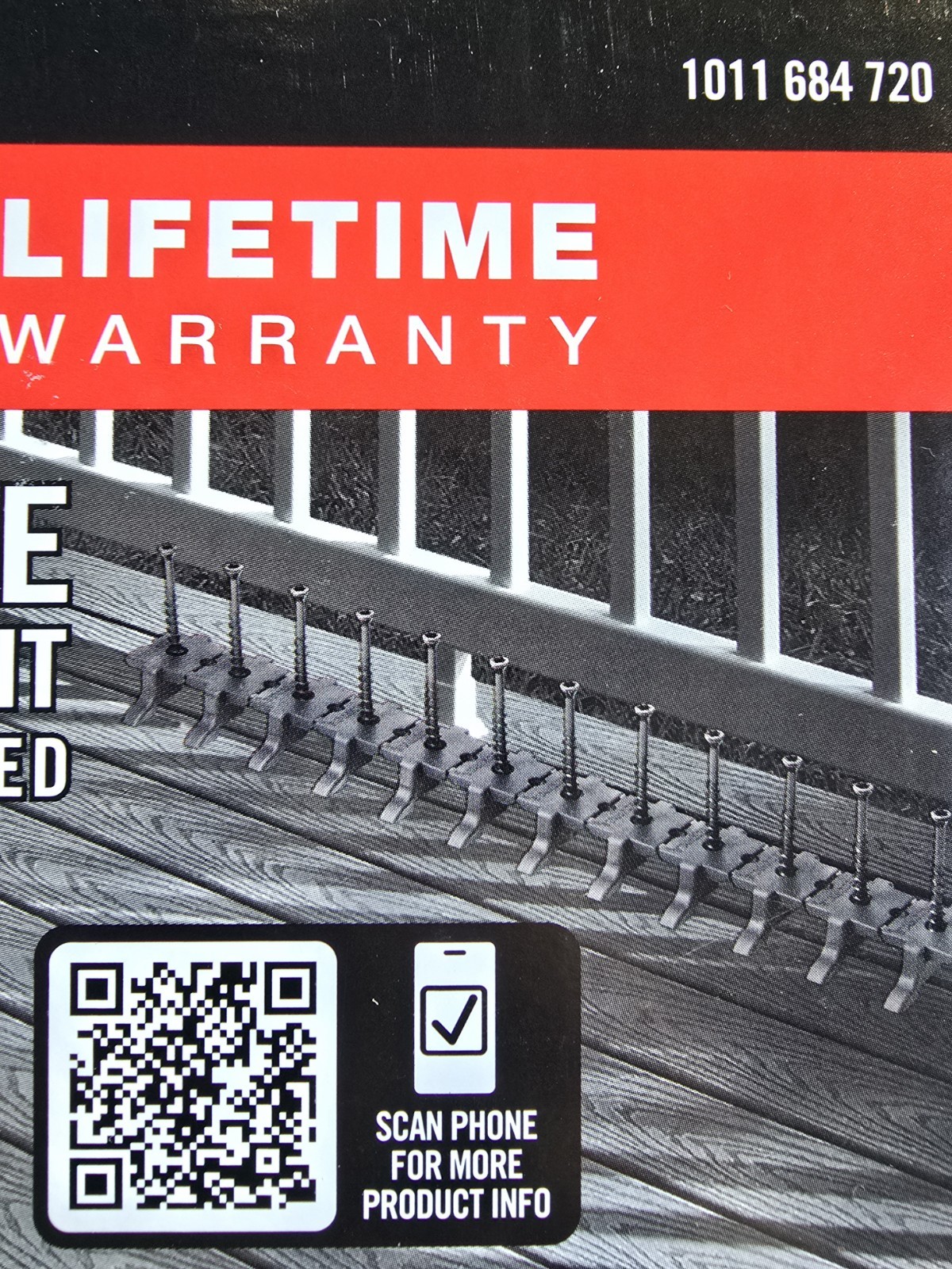 DECKMATE 200 Sq Ft Collated Hidden Deck Fastener Grooved Decking New In Box