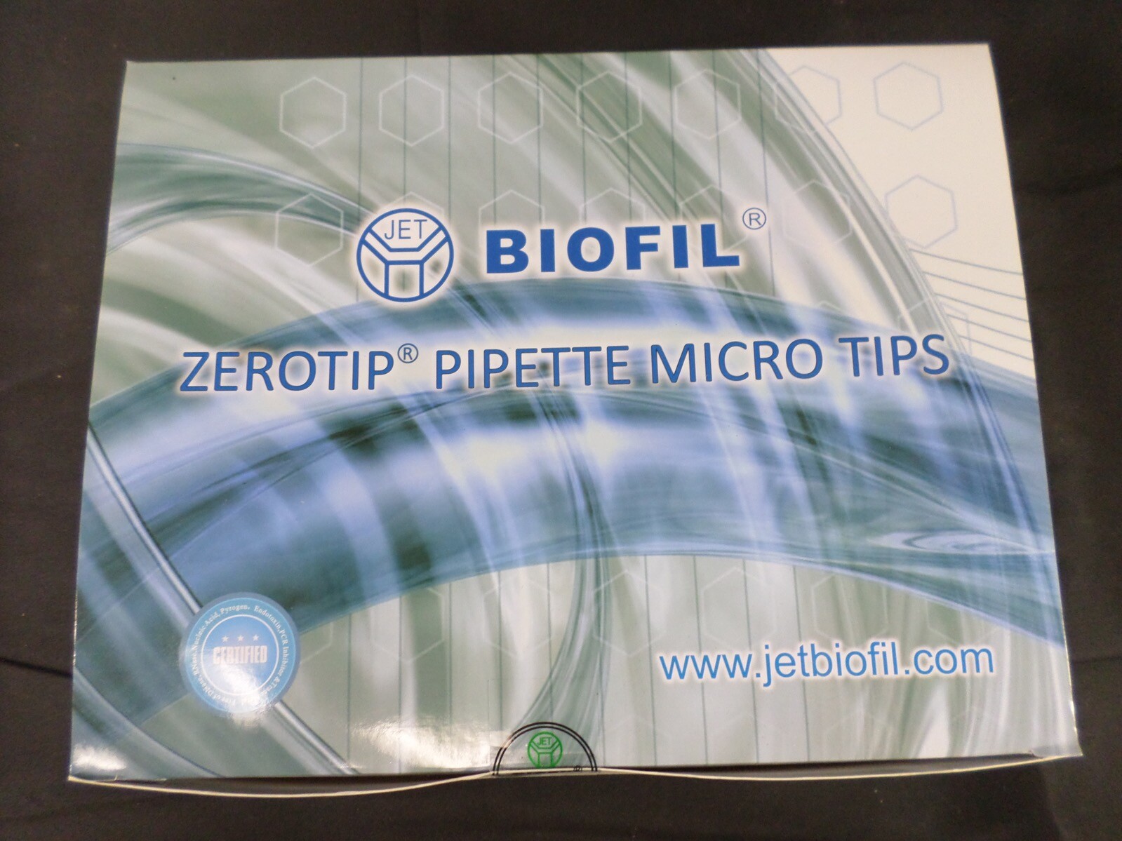 JET BioFil 100µL Zerotip Natural Filter Sterile Pipette Micro Tips (960/Box)