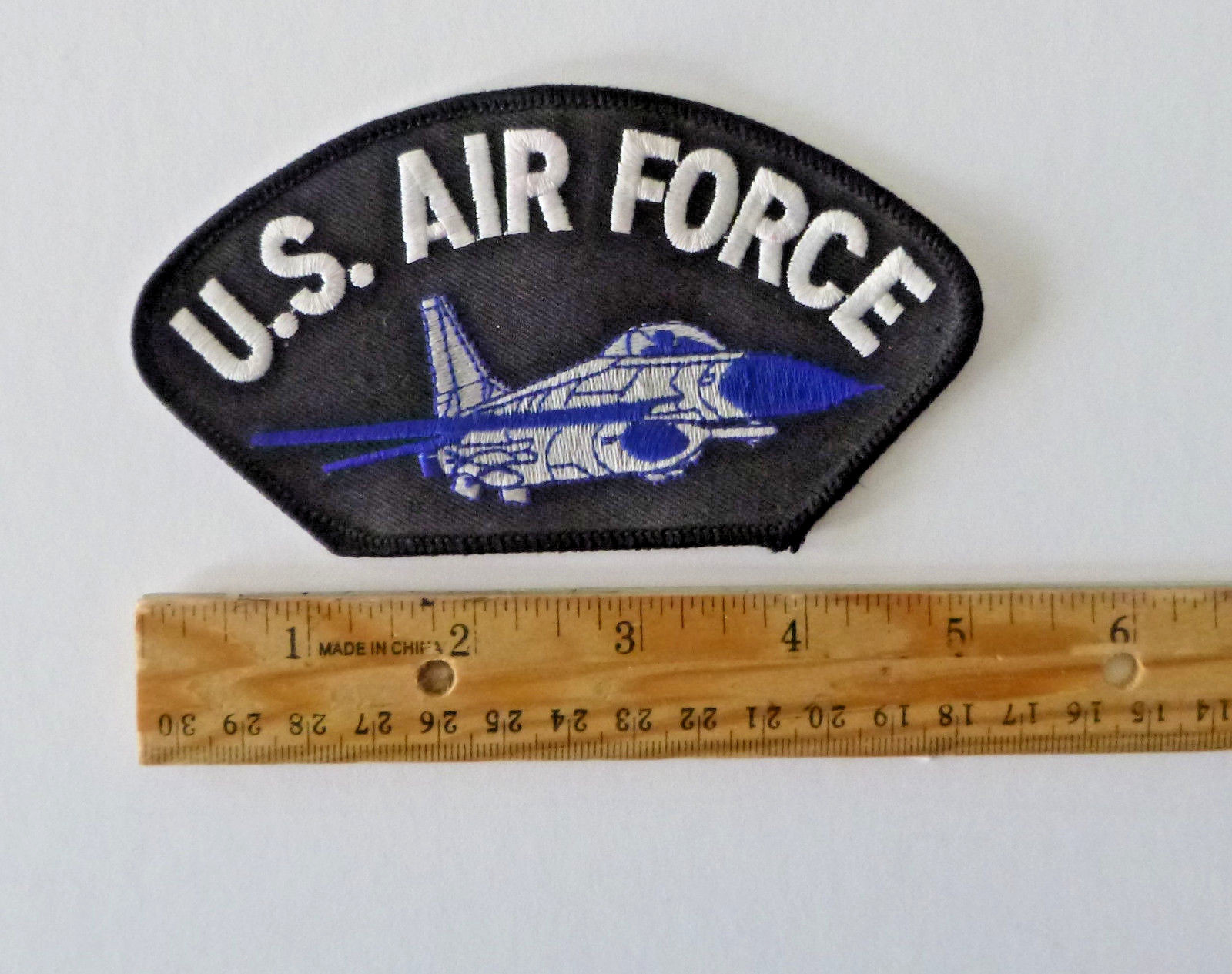 D30     F-16 US AIR FORCE HAT PATCH