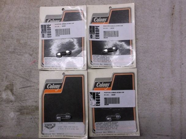 “Colony” Acorn Cover Screws for Most Harley Big Twins