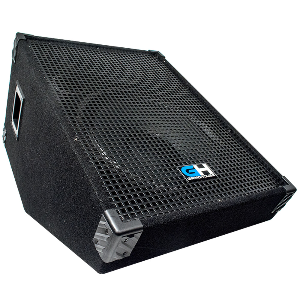Grindhouse Speakers 15 Inch Passive Wedge Monitor - Floor Stage 400 Watts RMS