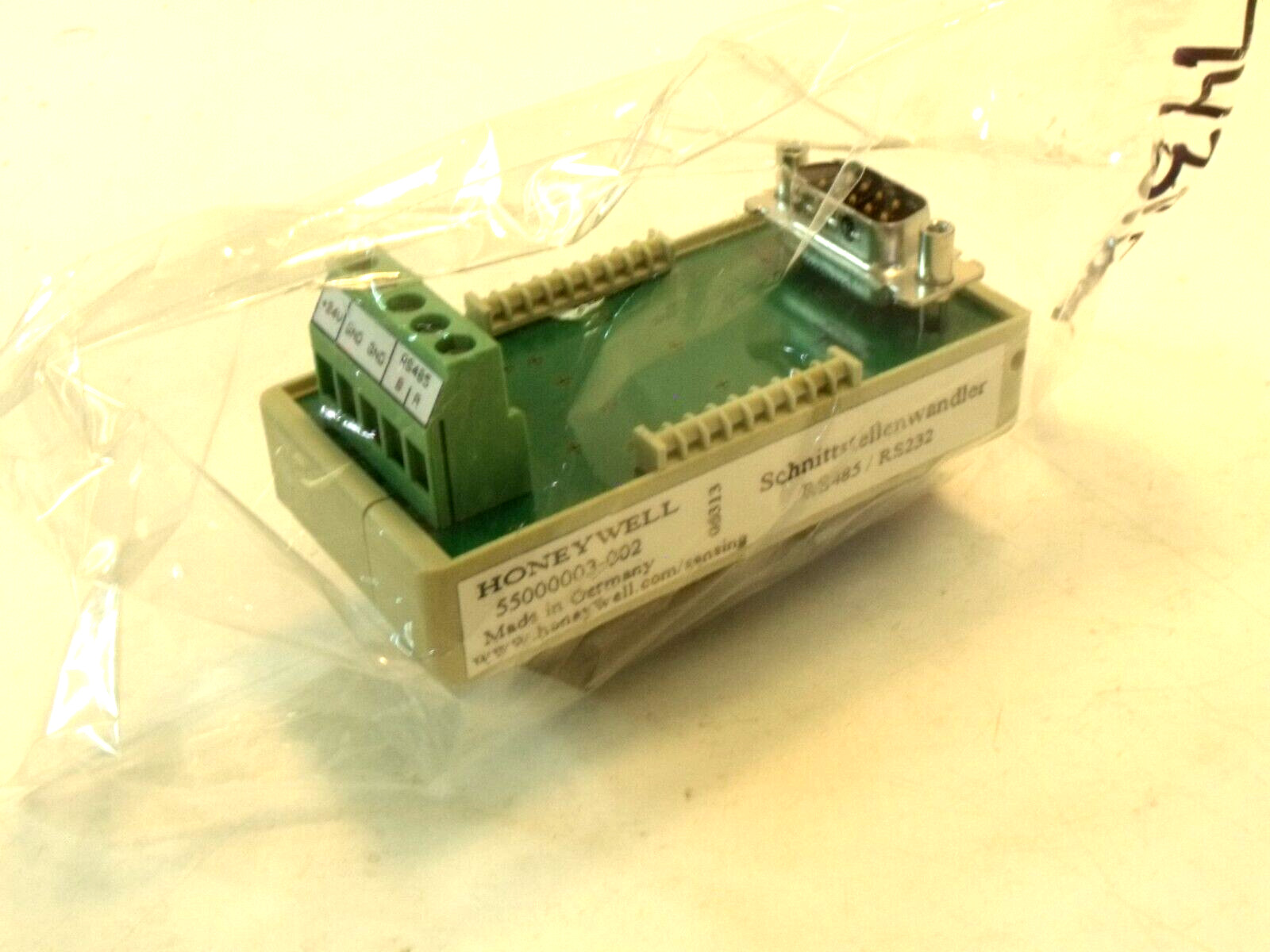 NIB Honeywell 55000003-002 Interface Converter:  RS485 / RS232
