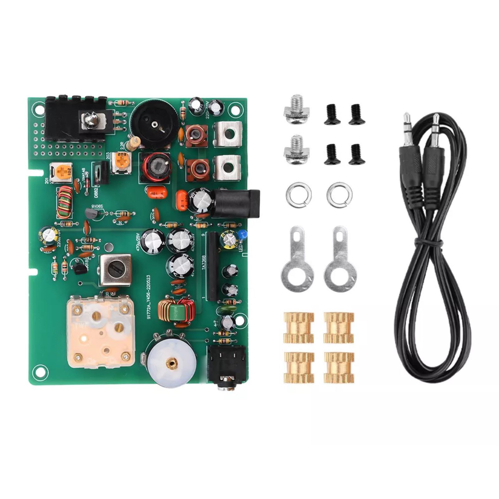 3.5mm both-end (on-board) Audio Input Radio Transmitter Medium Wave DIY Module