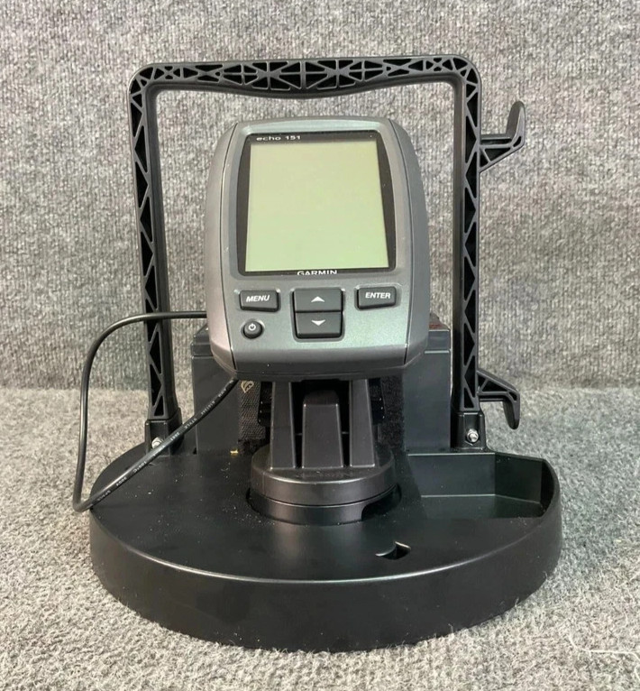 Garmin Echo 151 Fishing Sonar Depth Finder 200W Used Bundle