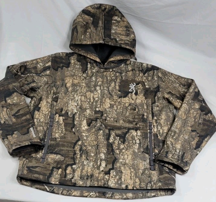 Browning Wicked Wing Smoothbore Duck Hunting Softshell Jacket M Kuiu
