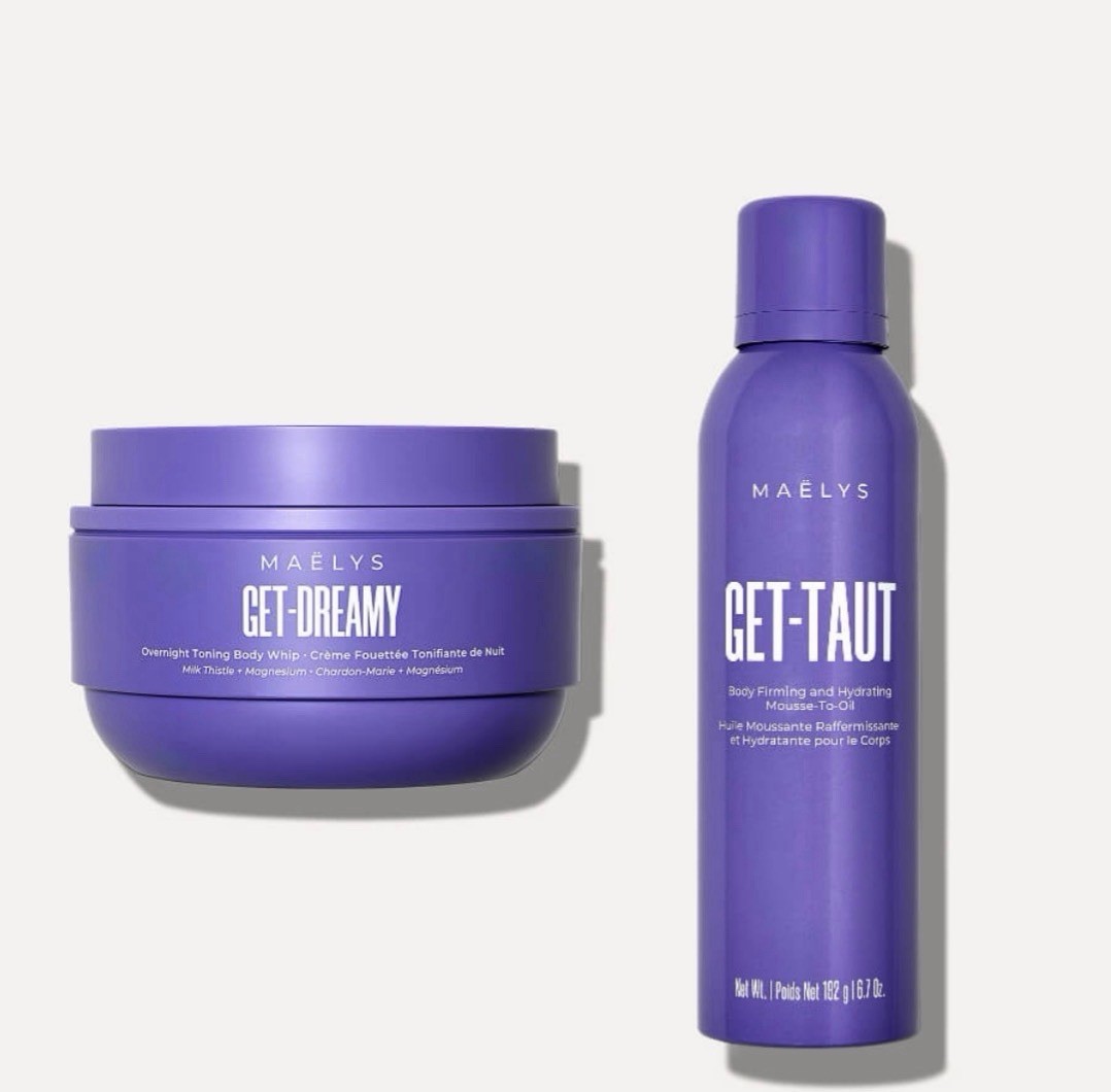 Maely’s GET-DREAMY Toning Body Whip & GET-TAUT Body Firming Mousse-To-Oil Set