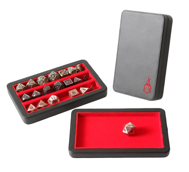 Red Reliquary Magnetic DnD Dice Tray | Dungeons & Dragons | DnD Dice | Dnd Dice