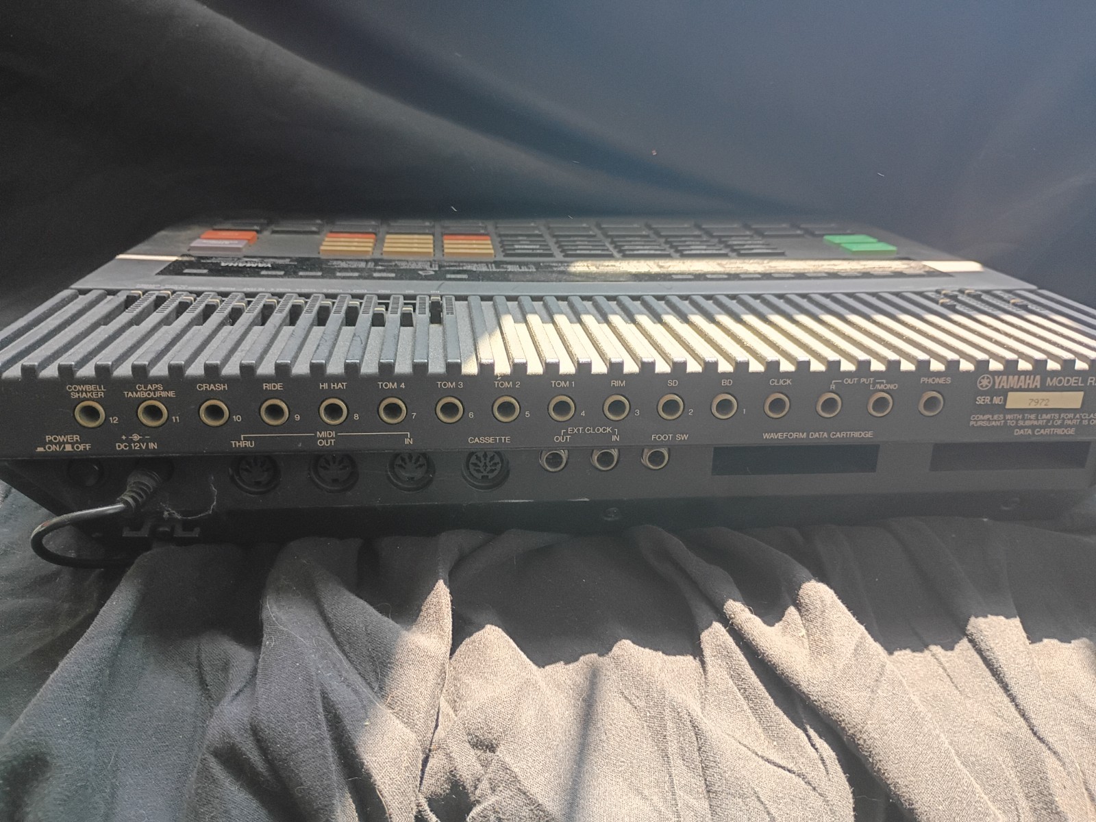 YAMAHA RX5 Digital Rhythm Programmer Drum Machine, tested working.