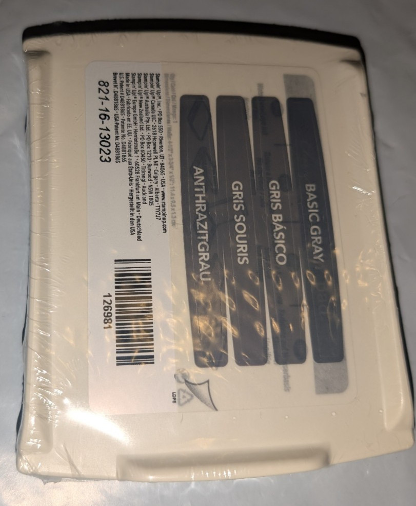 Stampin' Up! Basic Gray CLASSIC Stampin’ INK PAD SEALED/NEW #149165