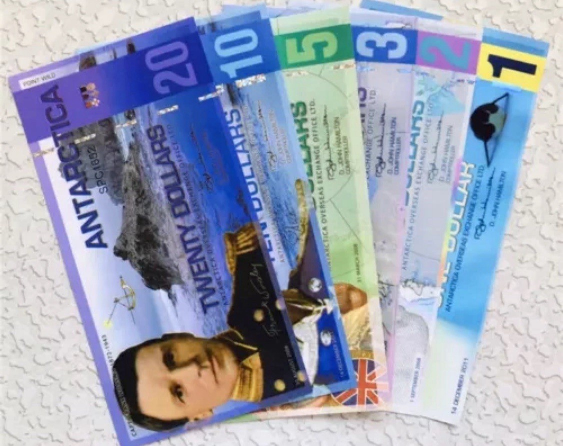 🇦🇶Antarctica Banknotes (6 Pieces) *$1,2,3,5,10,20* UNC Dollars