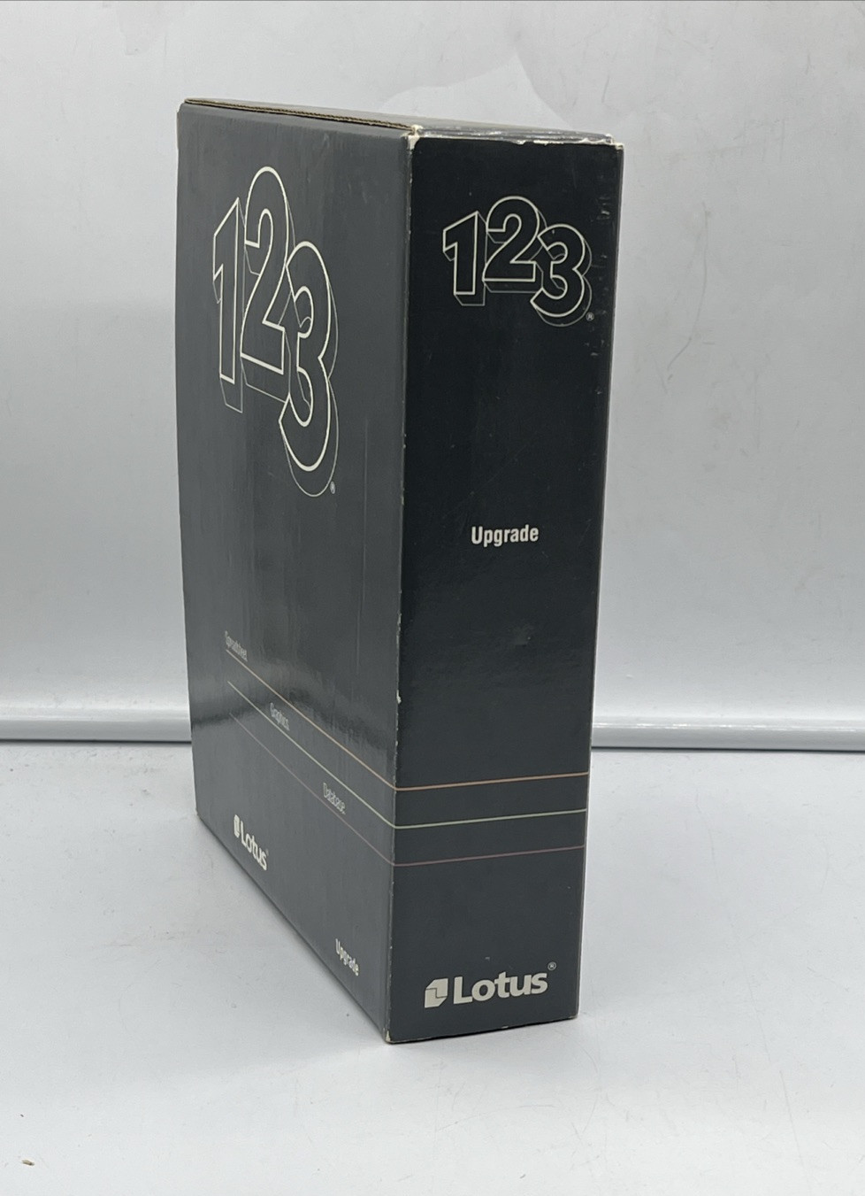 Vintage Lotus Upgrade 1-2-3 Release 2.01 1987 Floppy Disk Software Spreadsheet