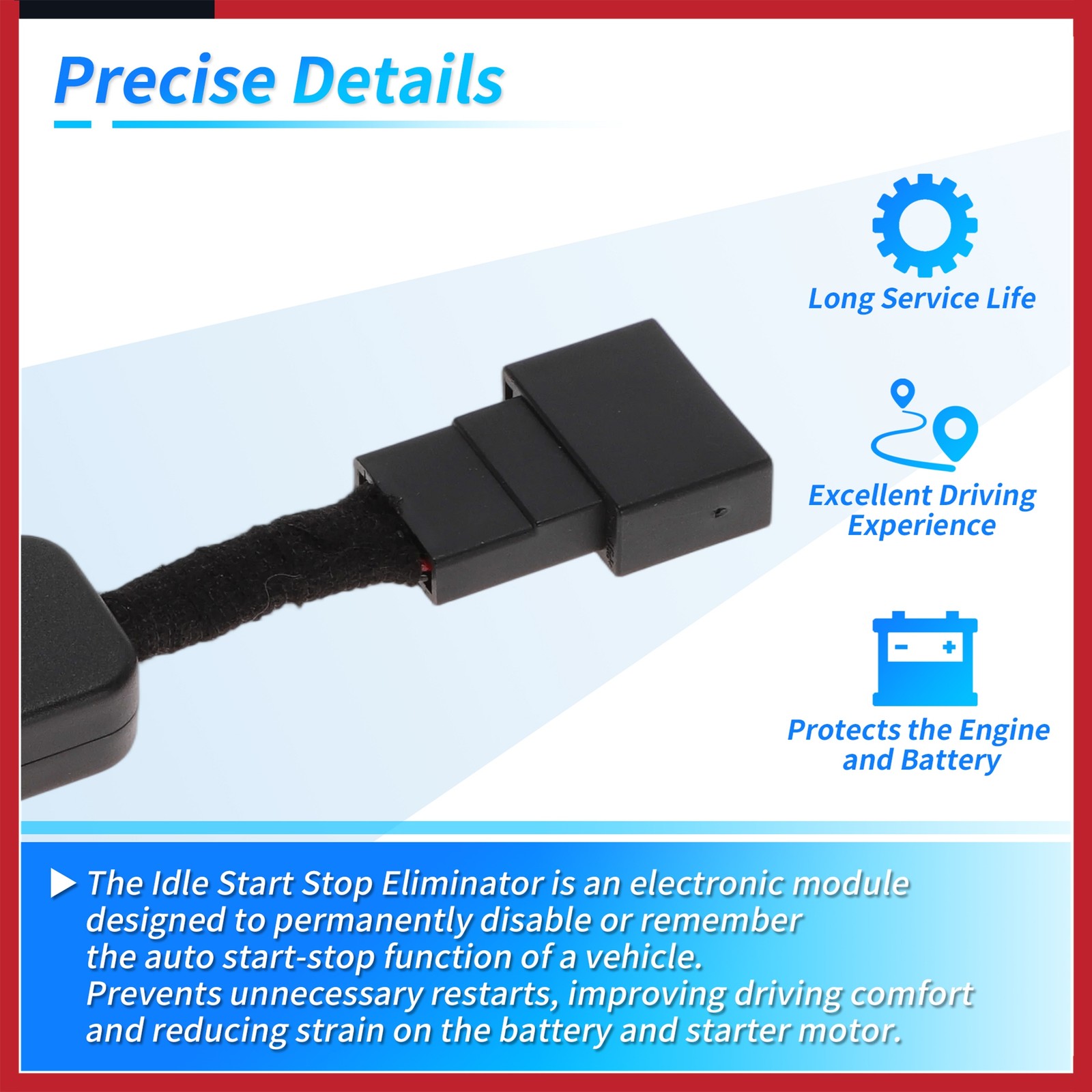 Auto Start Stop Eliminators Fit for Ford Edge 2019-2020 Auto Start Stop Disable