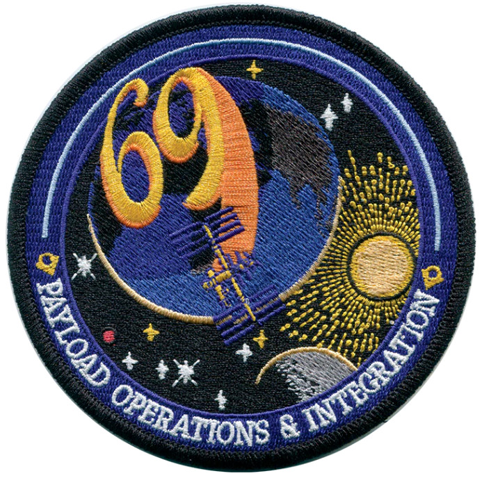 NASA Space Station Payload Operation 69 Embroidered Patch