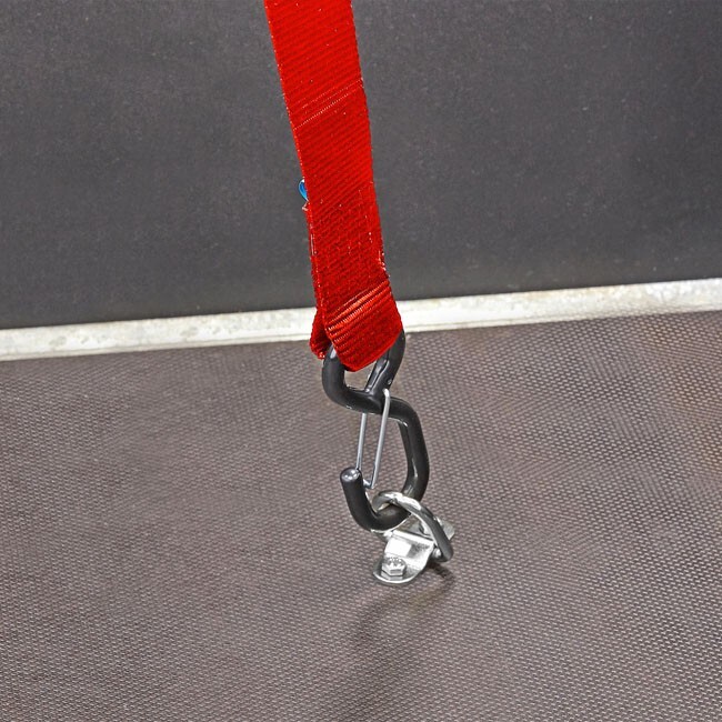 Acebikes D Ring Essential Motorcycle Mounting Point Set for Tie-Down Straps