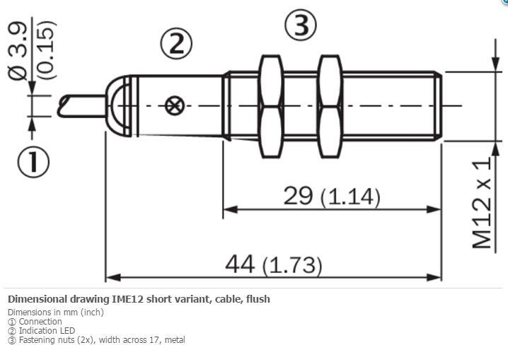 SICK IME12-04BDSZY2K Inductive proximity sensors New✦Kd