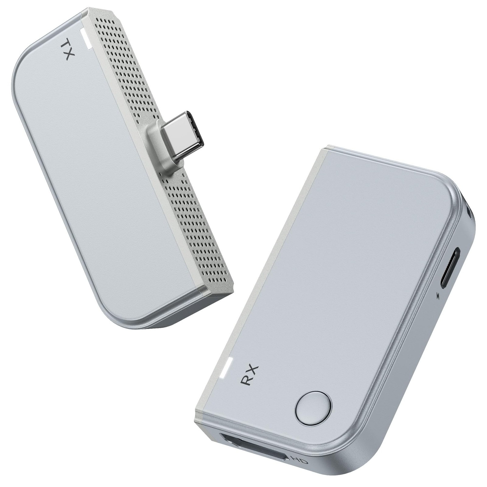 Type-C Wireless Transmitter and Receiver, 50M, Pixel-Perfect, No Network Need...