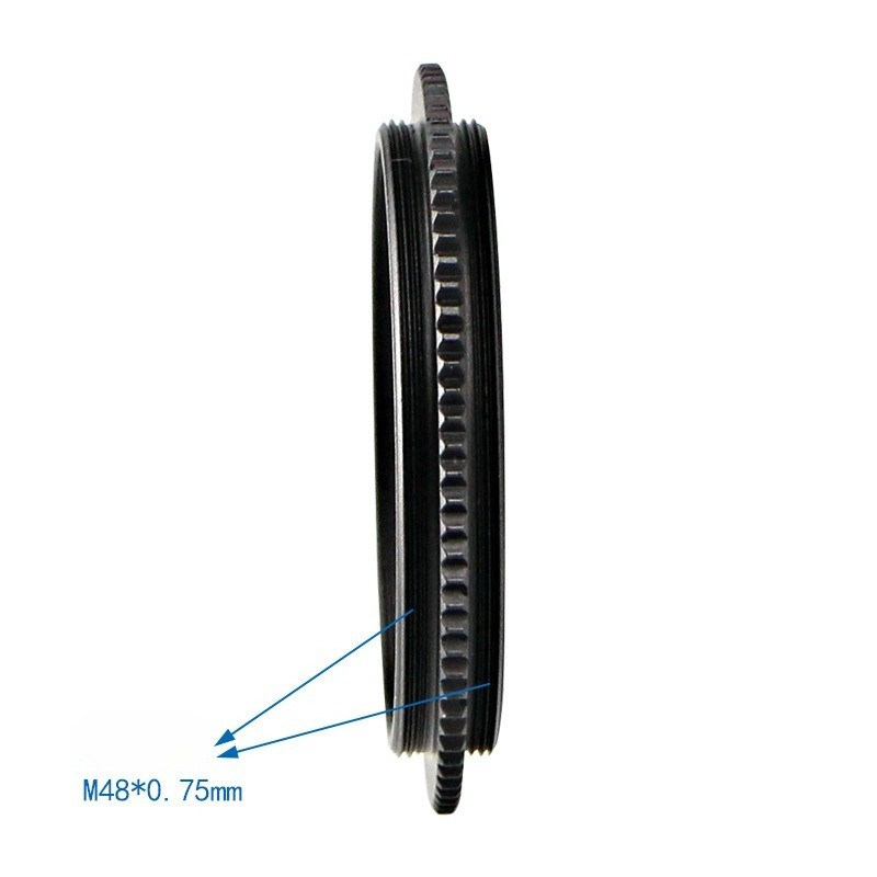 M48x0.75 Male-Male Coupling Ring 1mm Thin Extension Spacer for Astrophotography