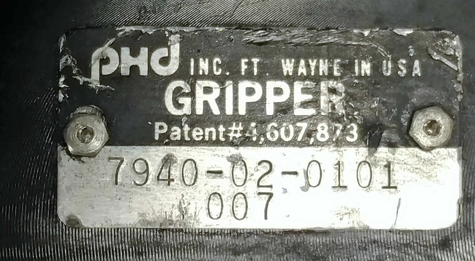 PHD INC 7940-02-0101 Gripper