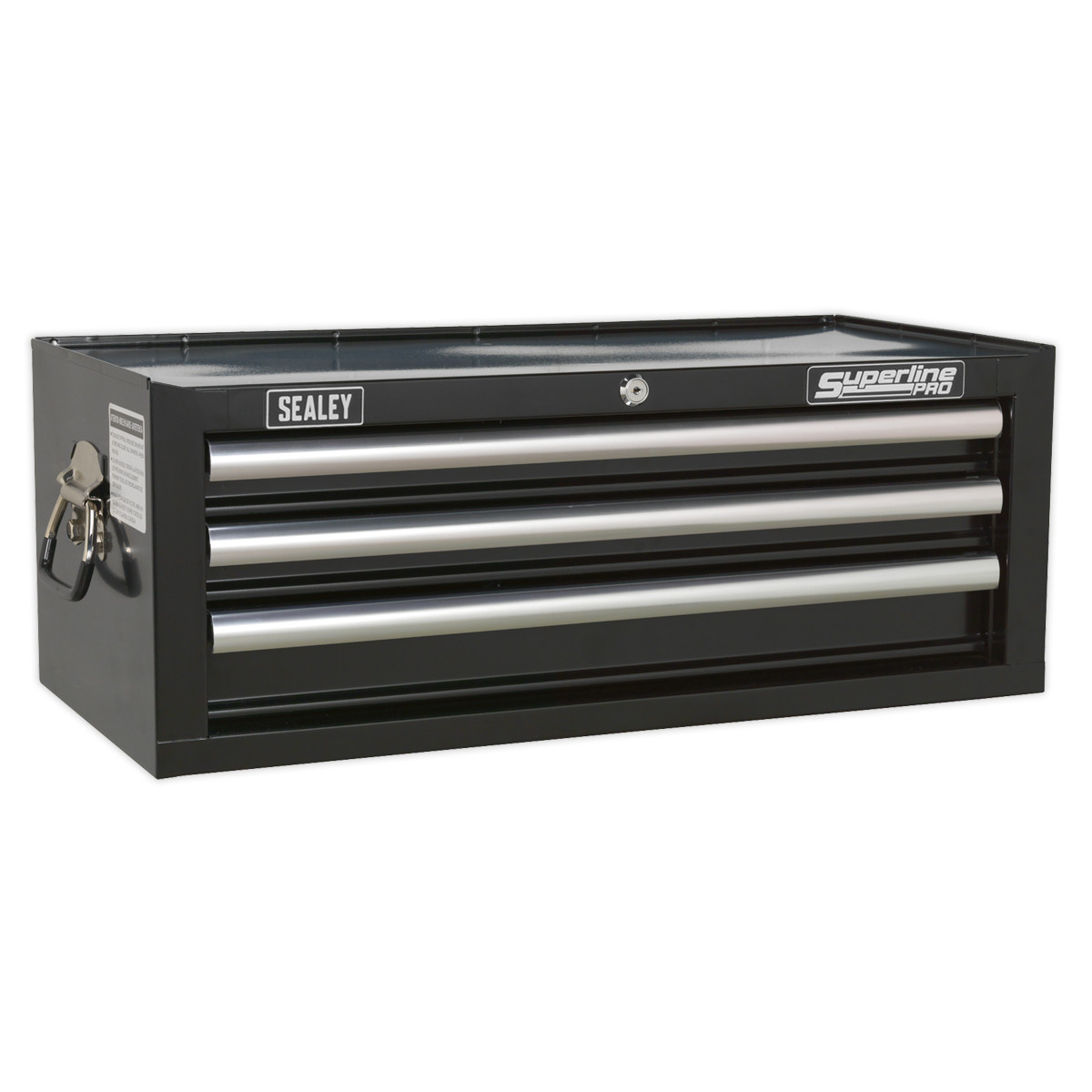 Sealey Superline PRO� Mid-Box Tool Chest 3 Drawer Black AP33339B