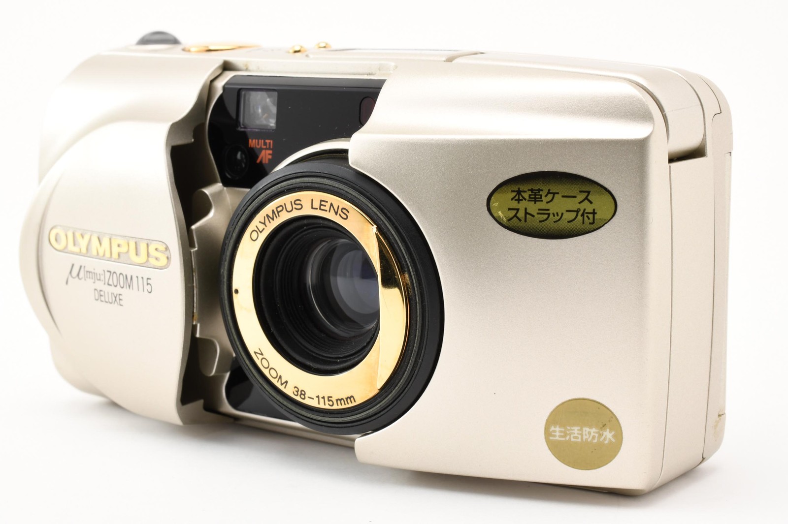 READ![MINT] OLYMPUS μ mju ZOOM 115 DELUXE film camera Point & Shoot From JAPAN