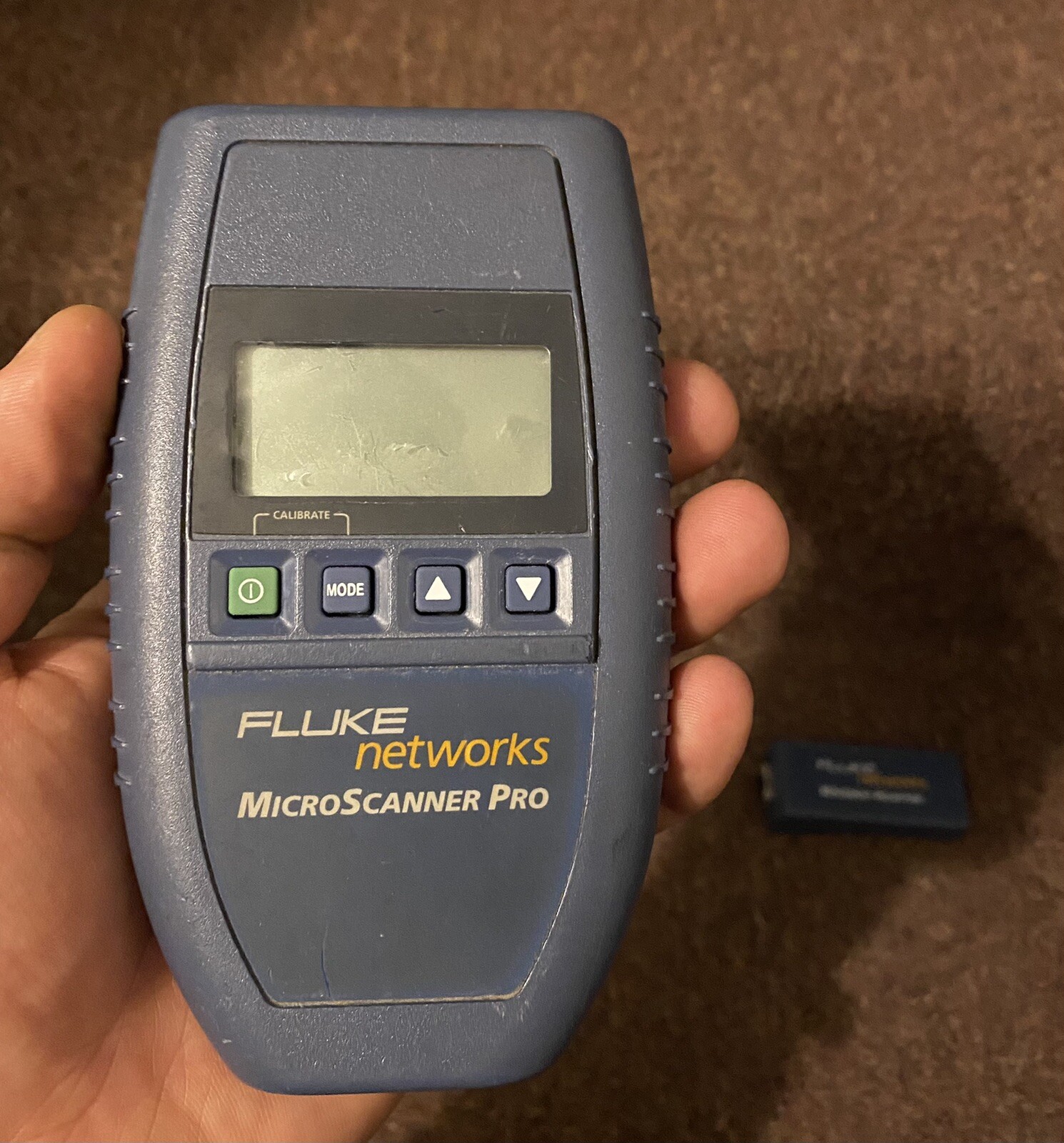 Fluke Networks Microtest MicroScanner Pro Network Canle Tester Verifier + Extras