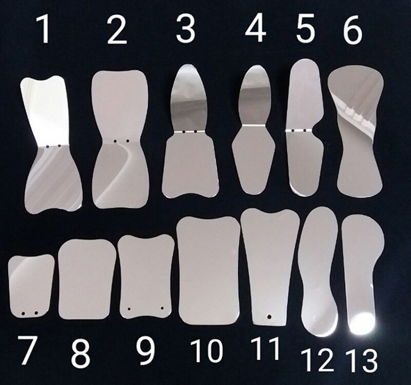 Dental mirrors photography Stainless Steel IntraOral Reflector Mouth Mirror