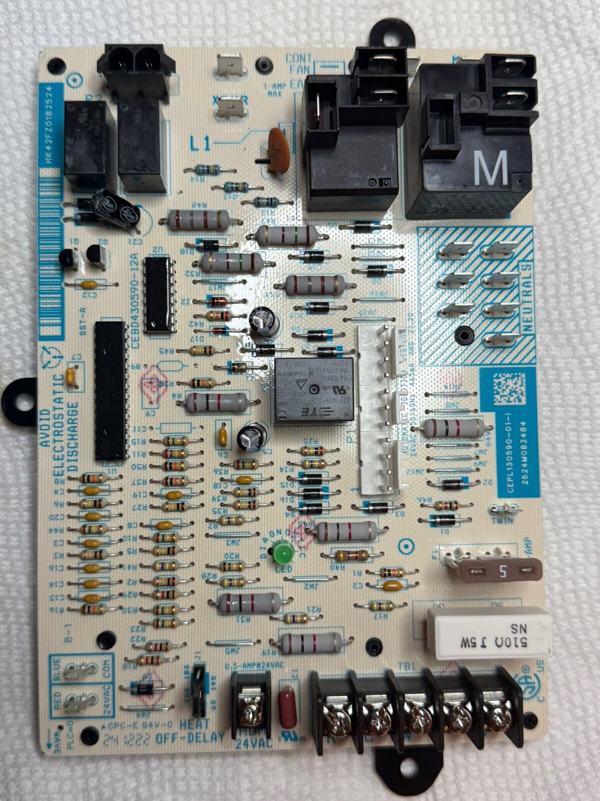OEM ICP Furnace Control Circuit Board Replaces HK42FZ018 1172550 NEW
