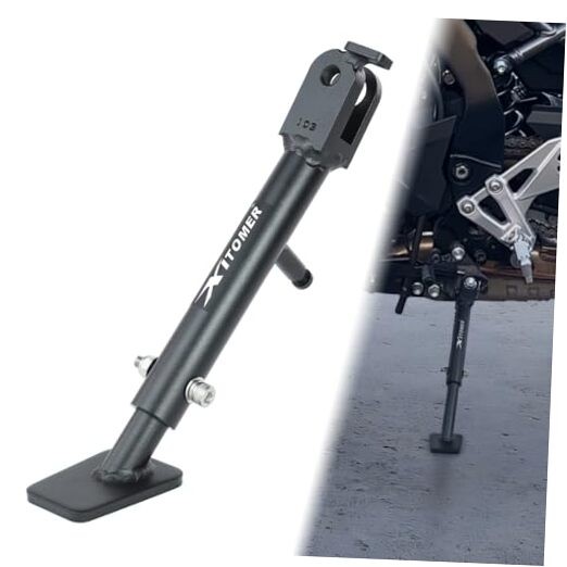 Steel 0-3in Adjustable Kickstand Compatible with GSX-8S 2023-2026 GSX-8R 2024