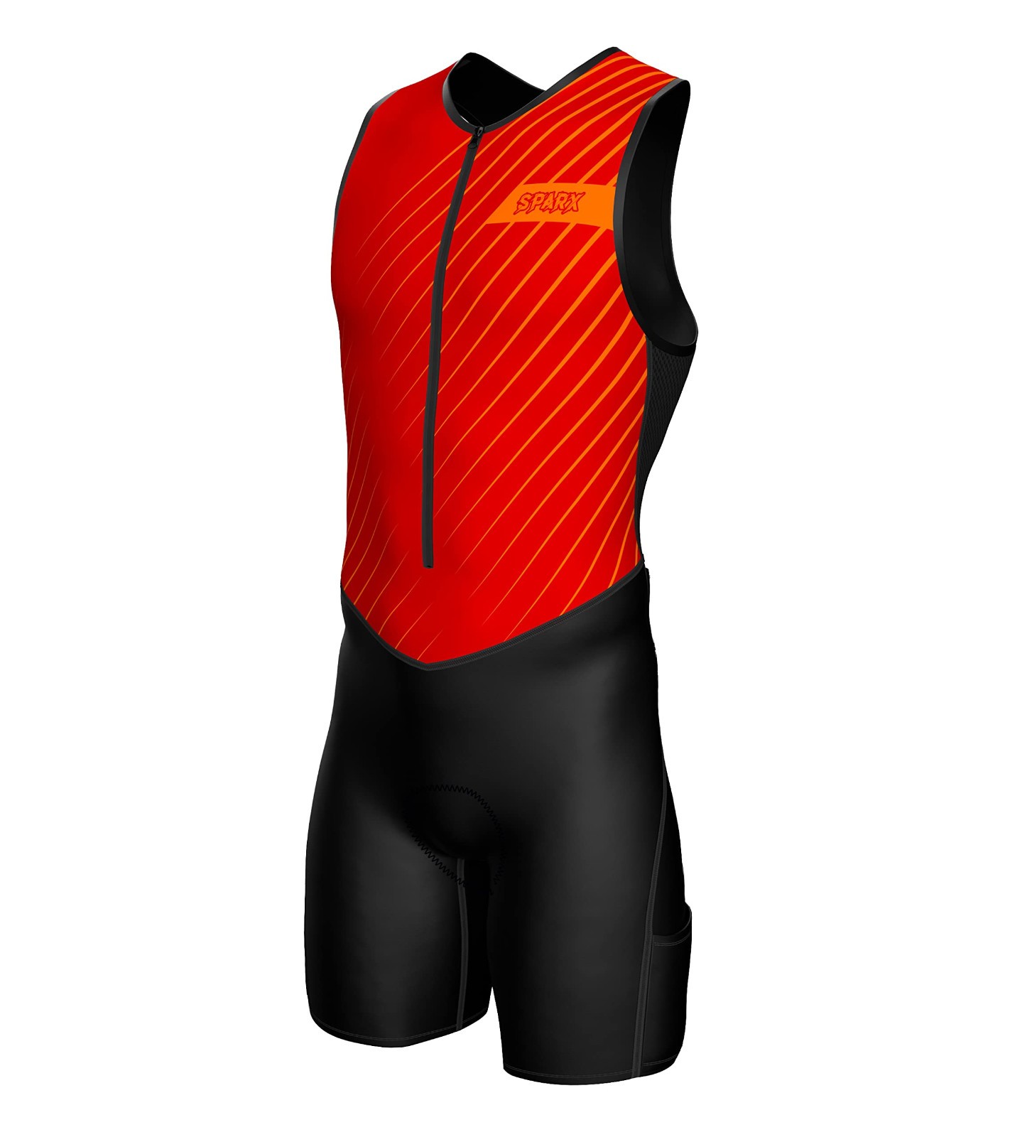 Sparx X Triathlon Suit Men Racing Tri Cycling Skin Suit Bike Swim Run