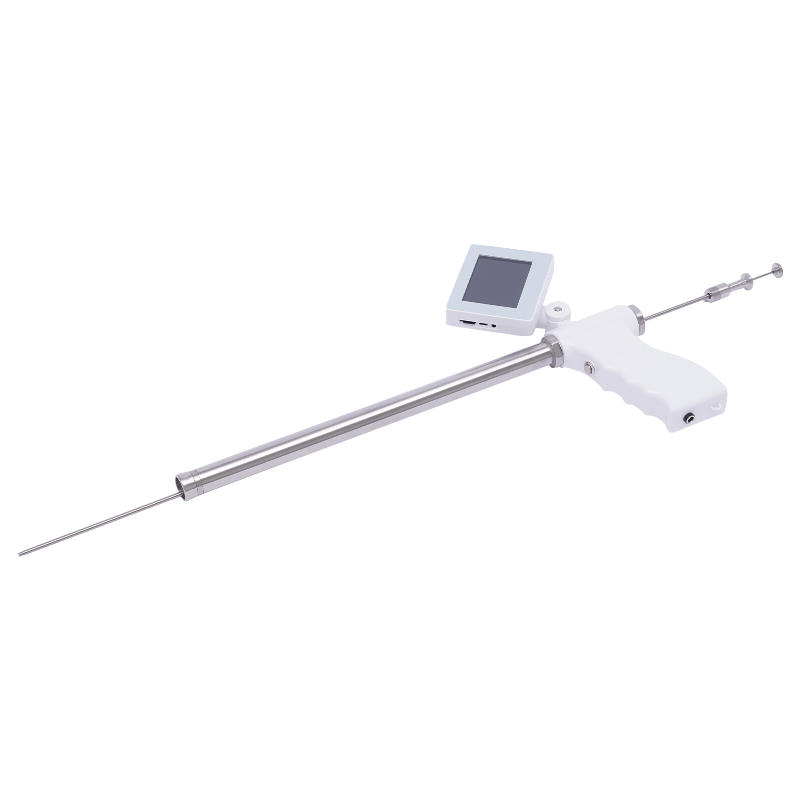 3.5 Inch Cows Cattle Visual Insemination Gun Insemination Tool Adjustable Screen