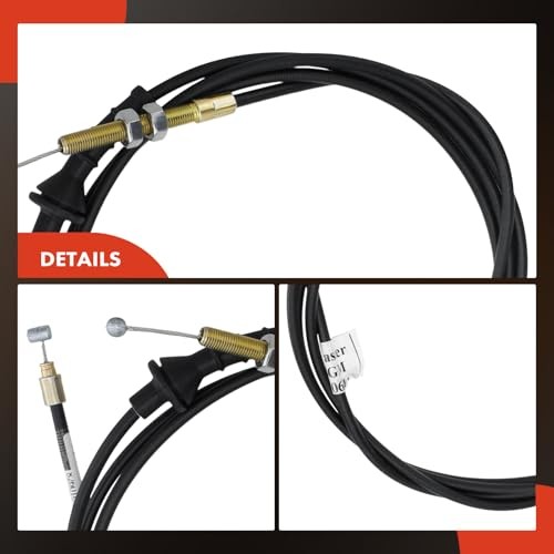 Front Hood Latch Release Cable Without Handle Compatible with Volvo VHD 2004