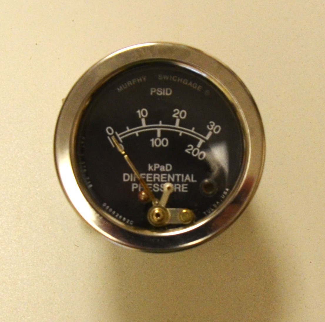 New Murphy 25DP-30Differential Pressure Swichgage, PN: 05700335  2.5" Face, NOS.