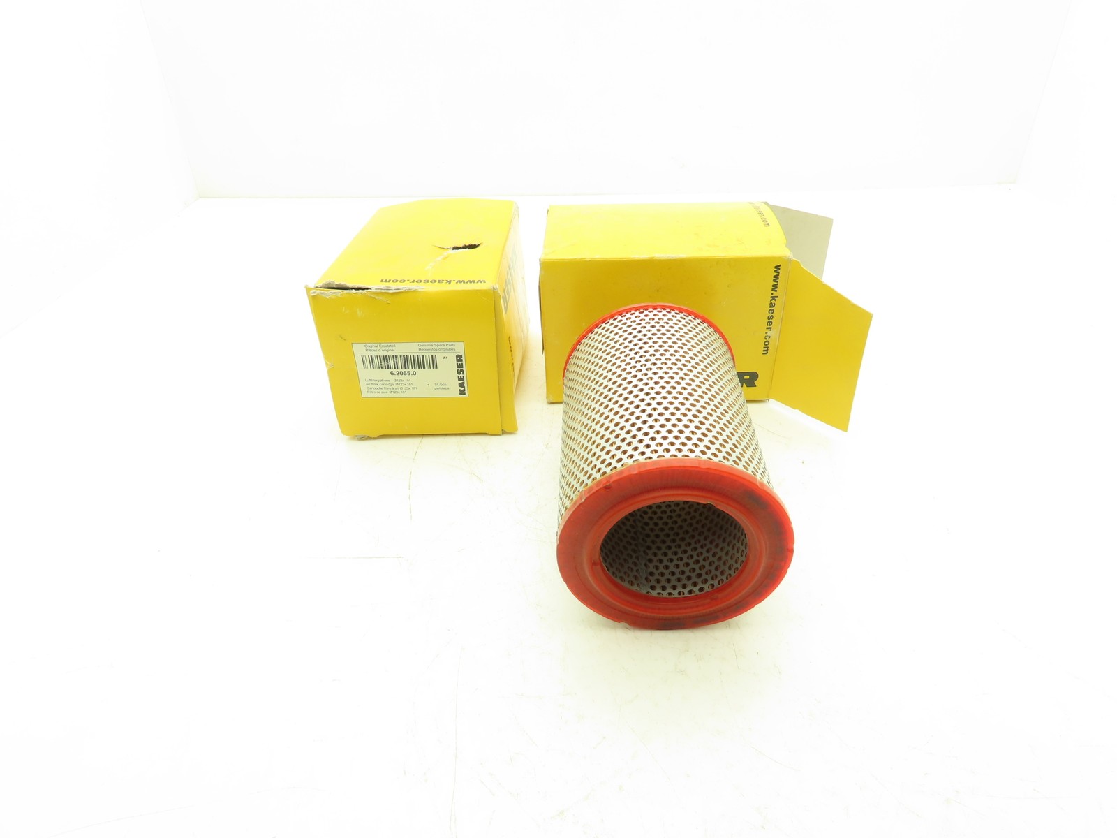 Kaeser 45 069 54 146 Air Compressor Filter 4-7/8" OD x 3" ID x 7" Long Lot of 2