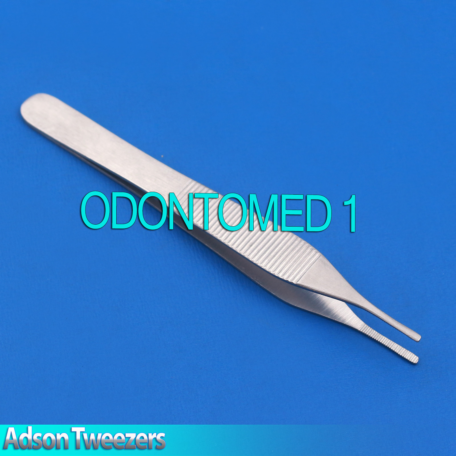 Dental Adson Tweezer 15cm Surgical Cotton & Dressing Forceps Serrated Jaws Plier